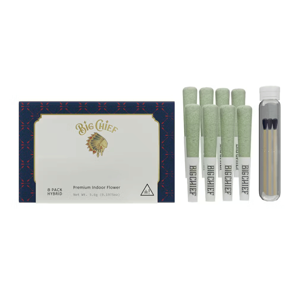 Big Chief "Bundle 8pk" (5.6G)-Butter Cake - Big Chief -  - $28 - Pre-Rolls