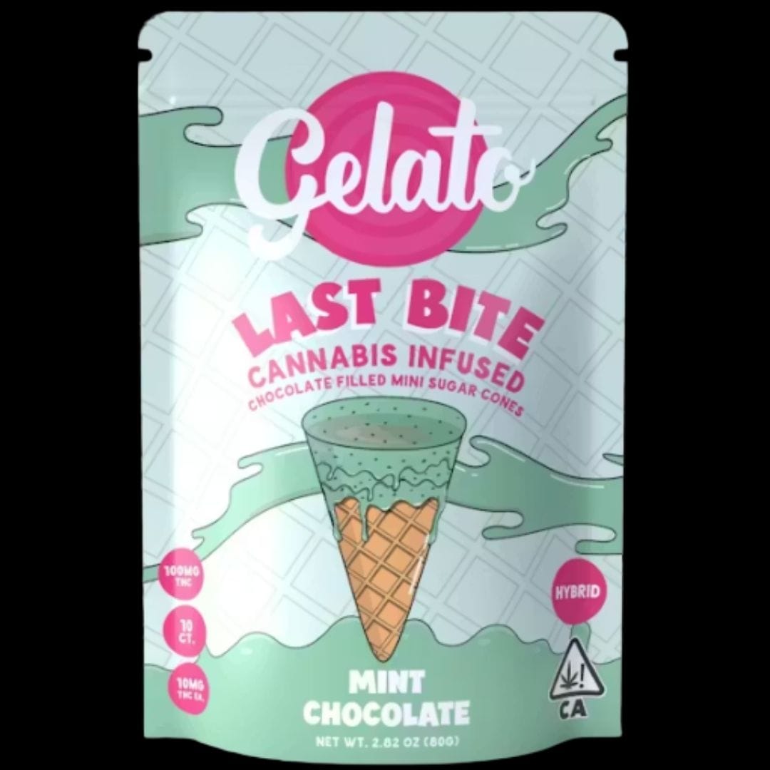 Gelato — Last Bite Mint 10pc Mini Cones
