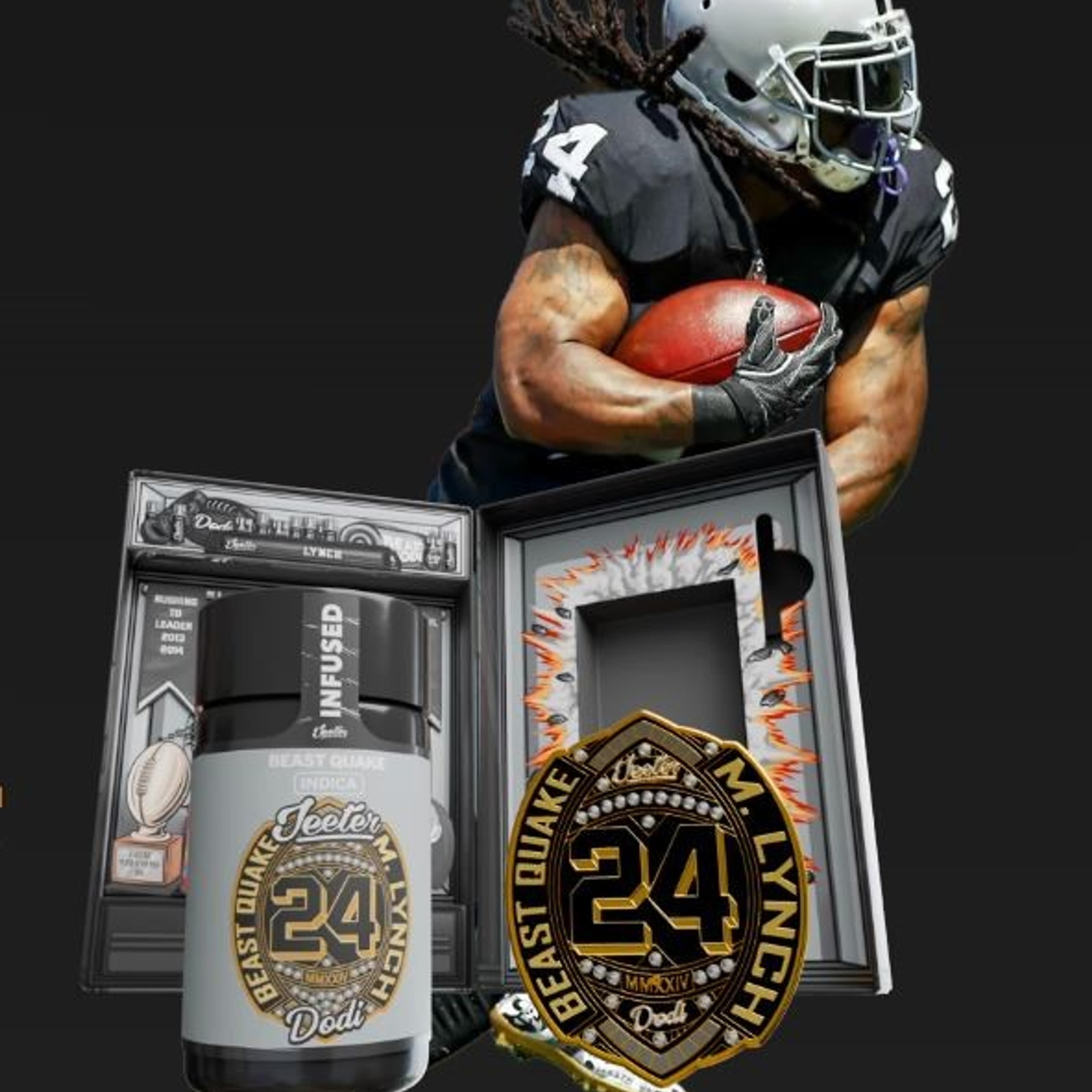 Beast Quake - Jeeter x Dodi - 5pk Infused Baby Pre Rolls *SPECIAL PRICING* *B2G1 + 10% OFF EVERYDAY* - Jeeter - Beast Quake 5pk (H) - $38 - Pre-Rolls