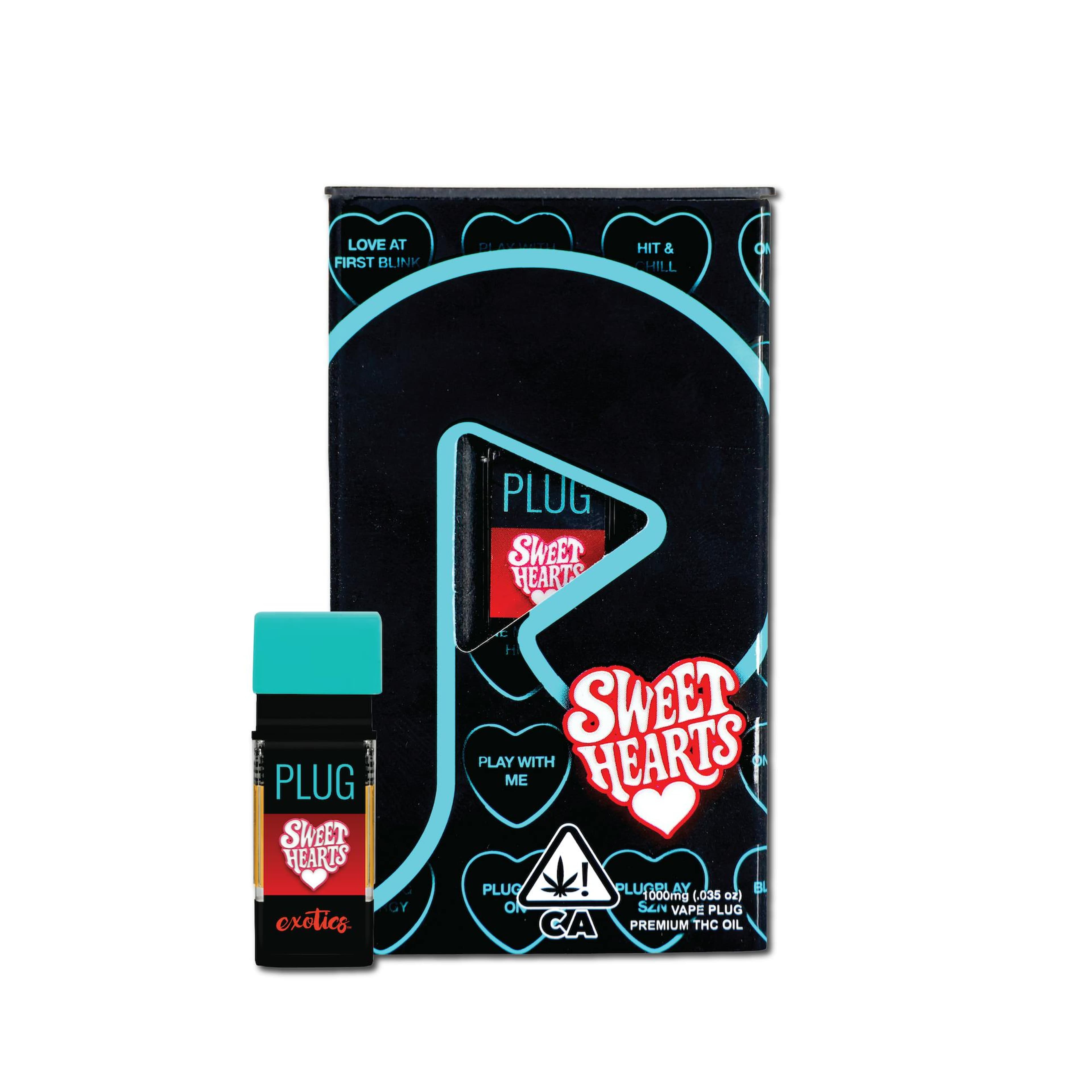 Exotics | Sweethearts Pod - 1g - PLUGplay - - $34 - Cartridges / Pods