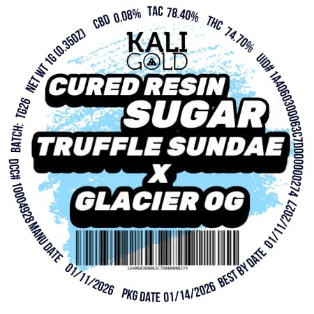 Truffle Sundae x Glacier OG | 1g Sugar