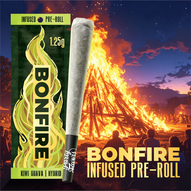 Bonfire Infused 1.25g - Kiwi Guava