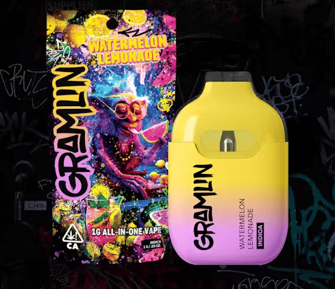 Watermelon Lemonade - 1G All-In-One *BUY 2 GET 1 EVERYDAY* - Gramlin - Watermelon Lemonade (I) - $25 - Cartridges