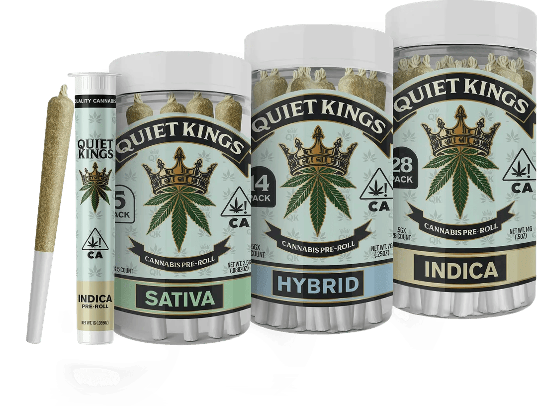 Quiet Kings - OZ Kush 1g Pre Roll - Quiet Kings -  - $5 - Pre-Rolls