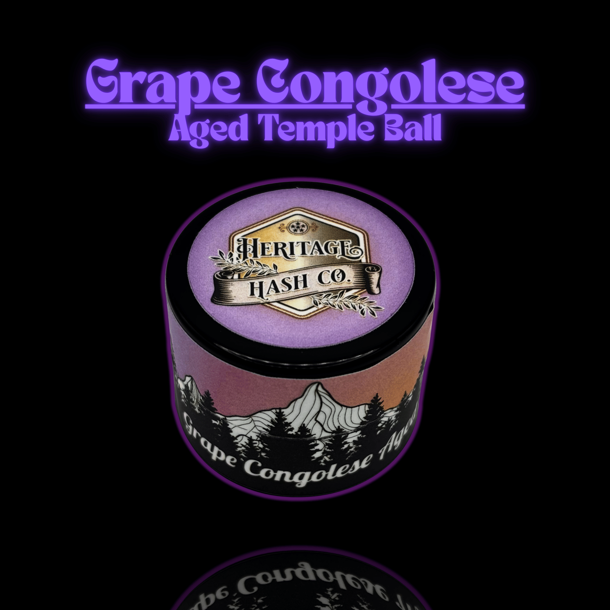 Heritage Hash Co. — Grape Congolese Aged Temple Ball
