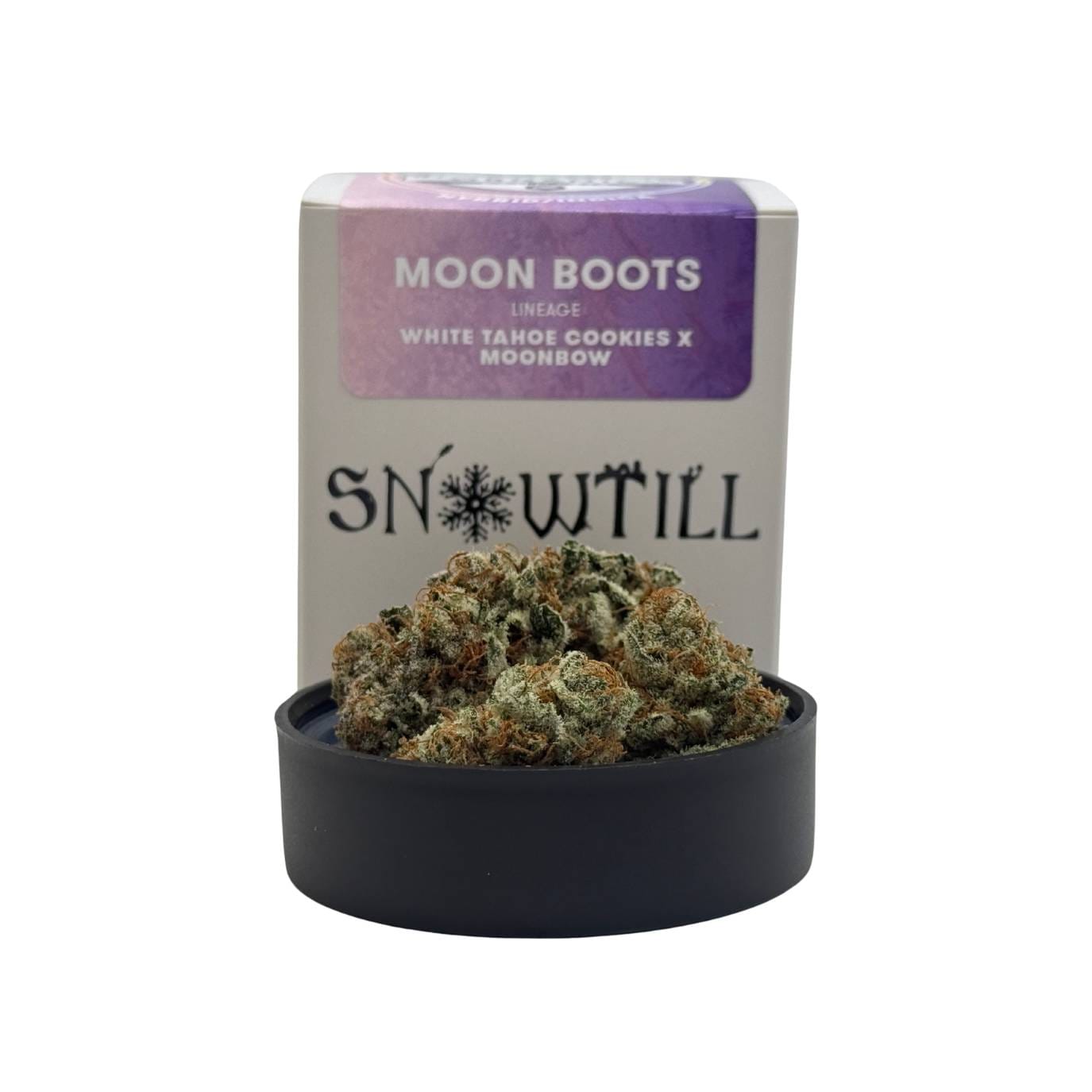 ***Moon Boots - 3.5g - SNOWTILL - 3.5g - Indica Dom - $58 - Flower/Infused Flower (3.5 Grams)
