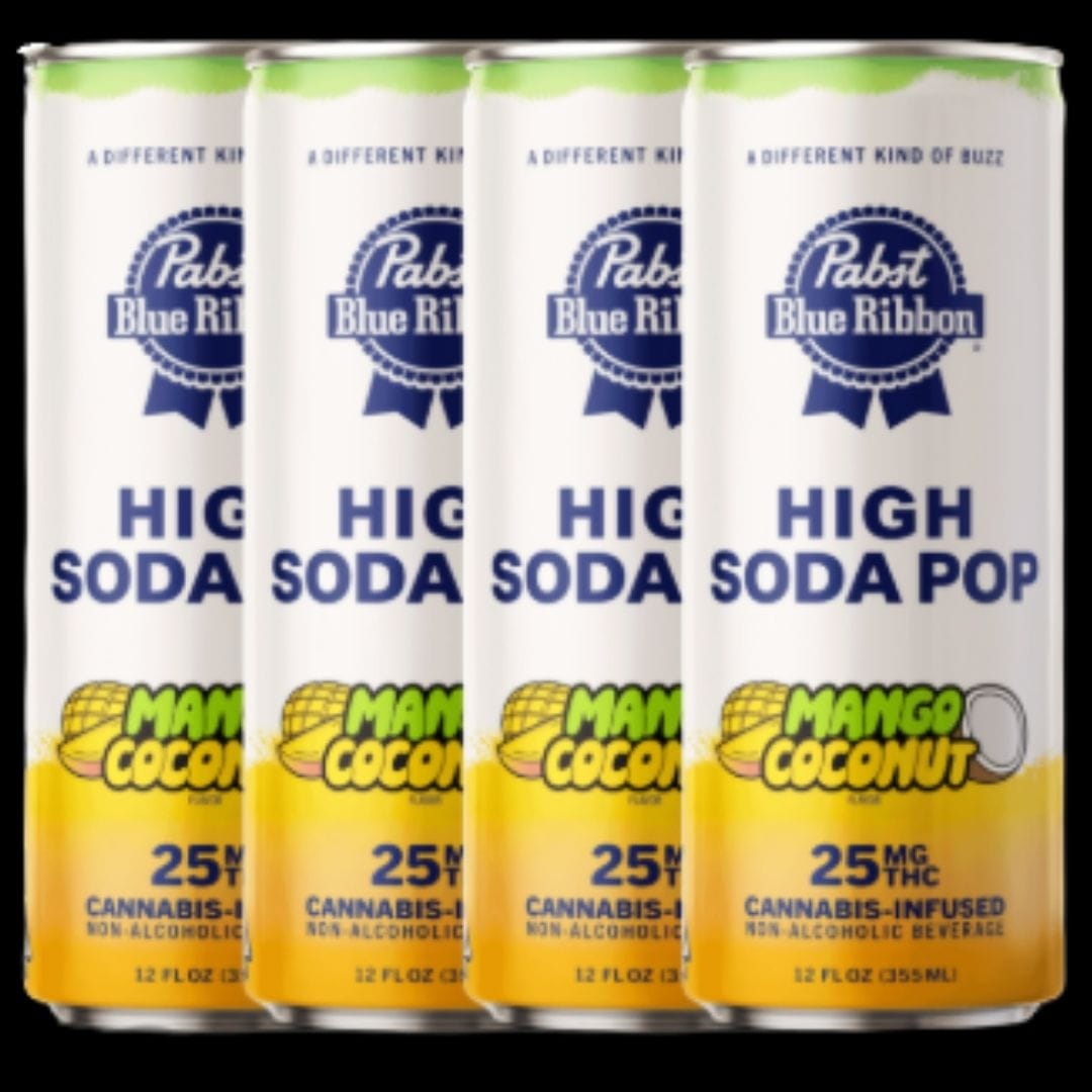 Pabst Blue Ribbon — Mango Coconut Seltzer