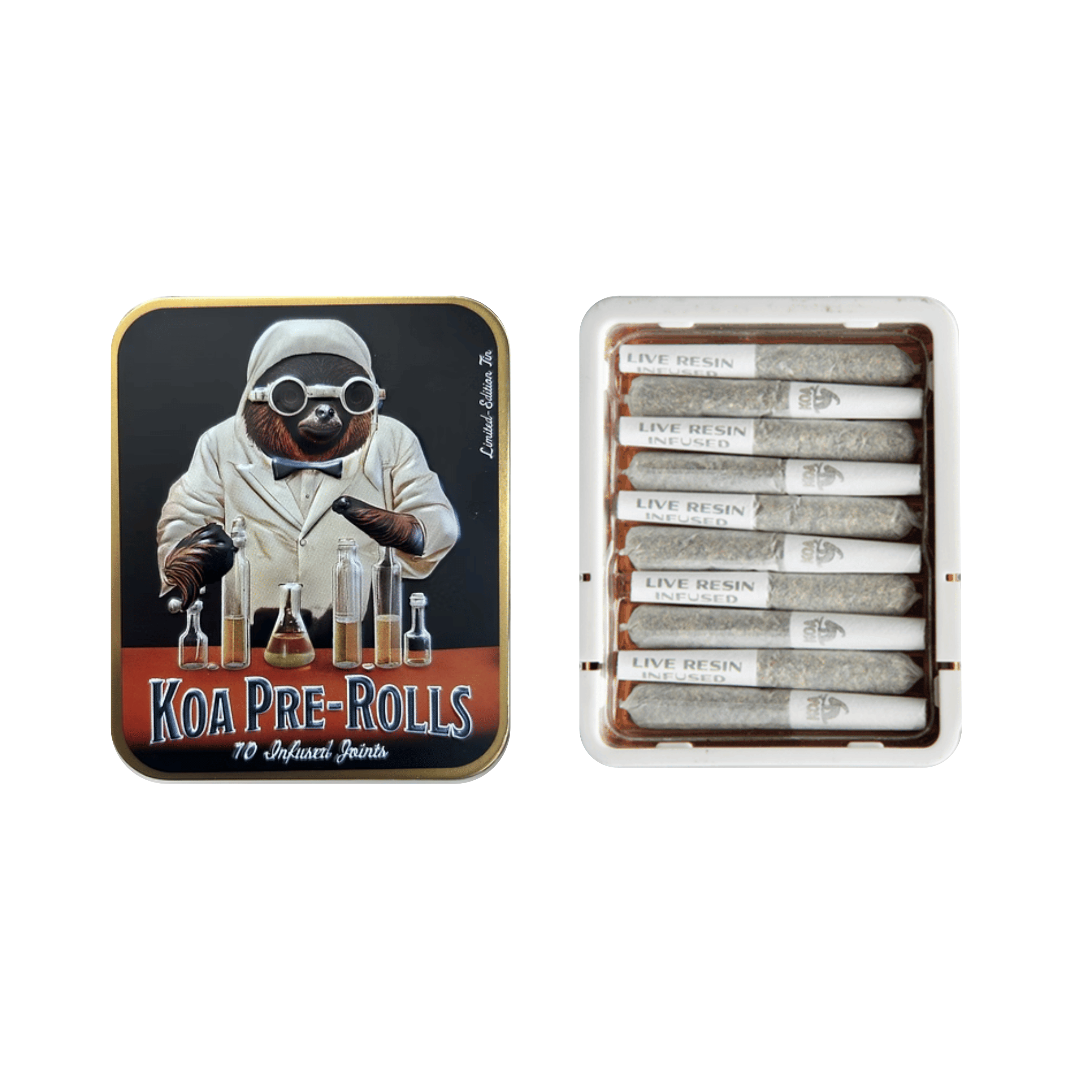 Strawberry Cough | Live Resin Infused Pre-Roll 10 Pack - 3.5g - Koa -  - $38 - Infused Pre-Rolls