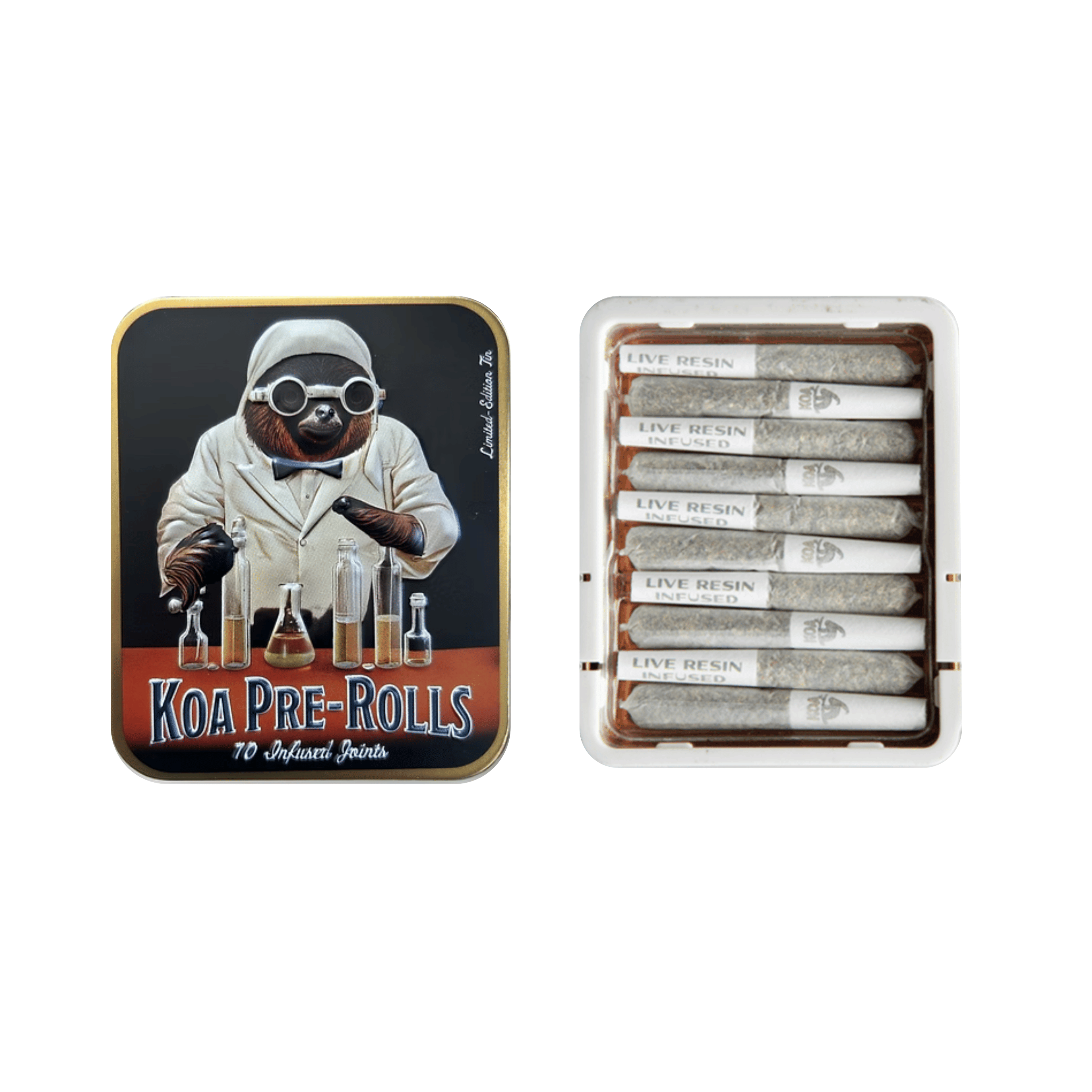 Strawberry Cough | Live Resin Infused Pre-Roll 10 Pack - 3.5g - Koa - - $38 - Infused Pre-Rolls