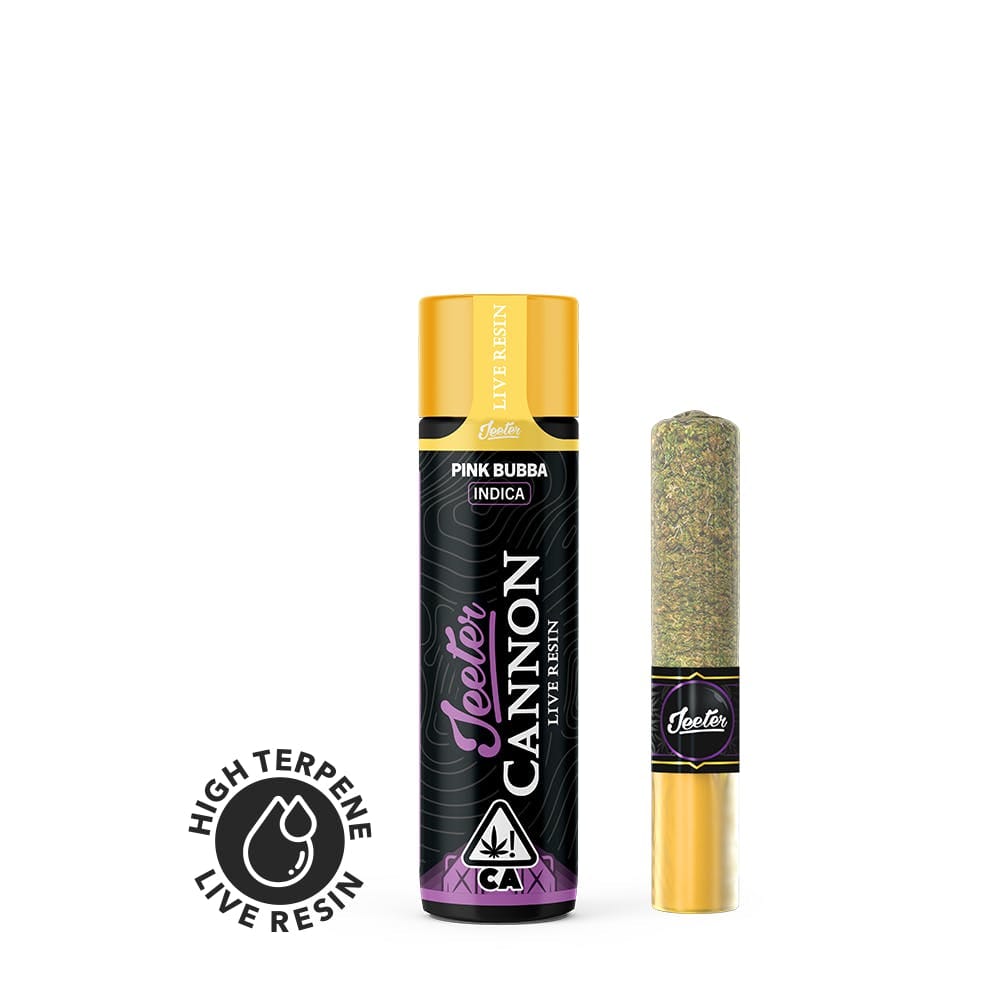 Jeeter Cannon Live Resin - Pink Bubba - Jeeter -  - $27 - Infused Pre-Rolls