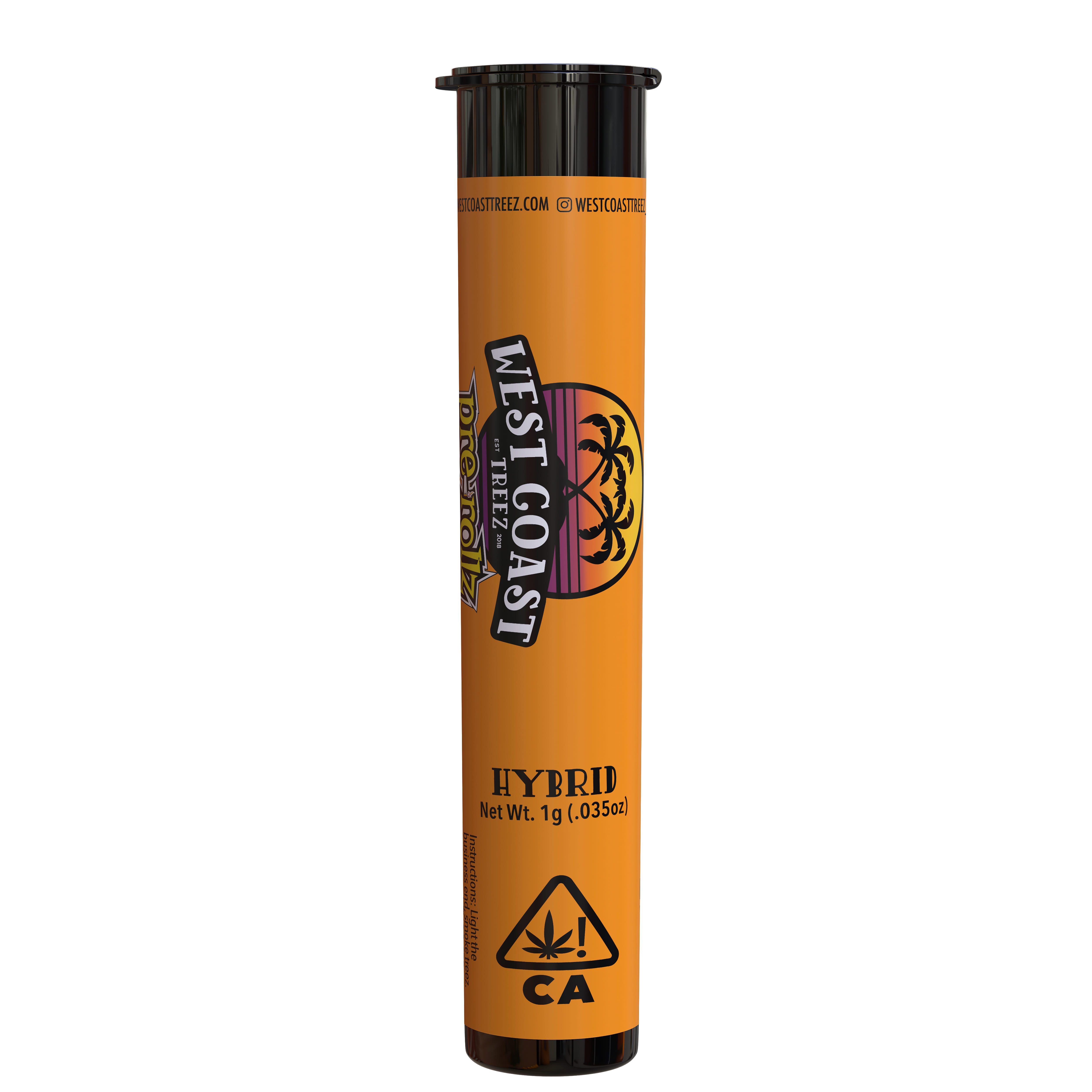 GG4 - 1g Preroll - West Coast Treez - 1g Hybrid Preroll - $3.25 - Pre-Rolls