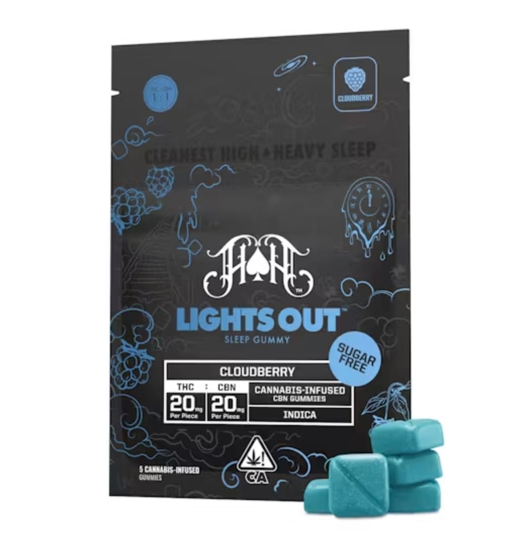 Cloudberry - Lights Out 1:1 CBN Gummies - Heavy Hitters - Gummies - $22 - Gummies