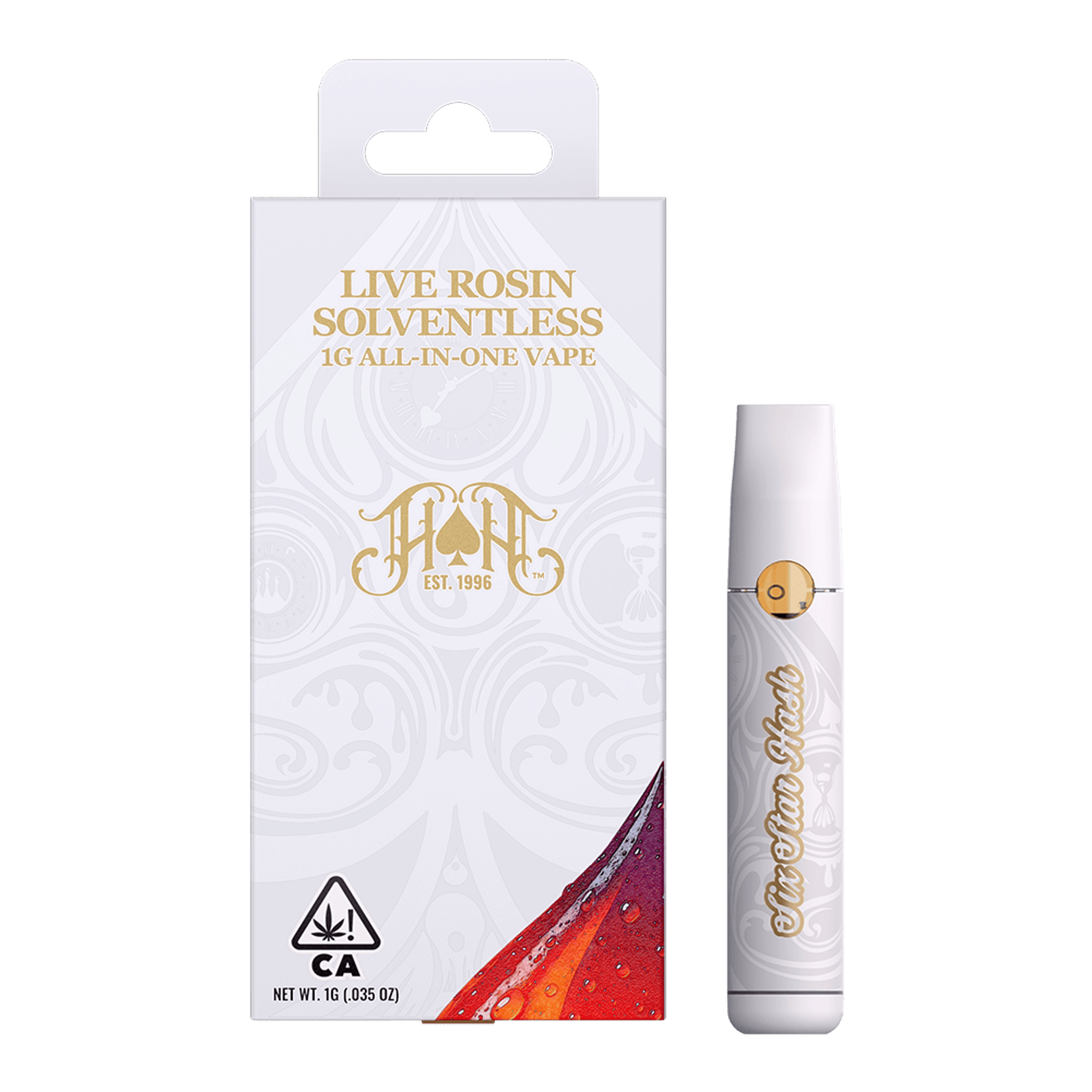 Heavy Hitters: Tropicana Cookies Live Rosin AIO 1g - Heavy Hitters - - $65 - Disposables