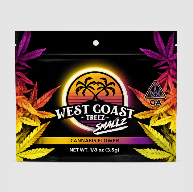 West Coast Treez Smallz 3.5g - Rainbow Cookie