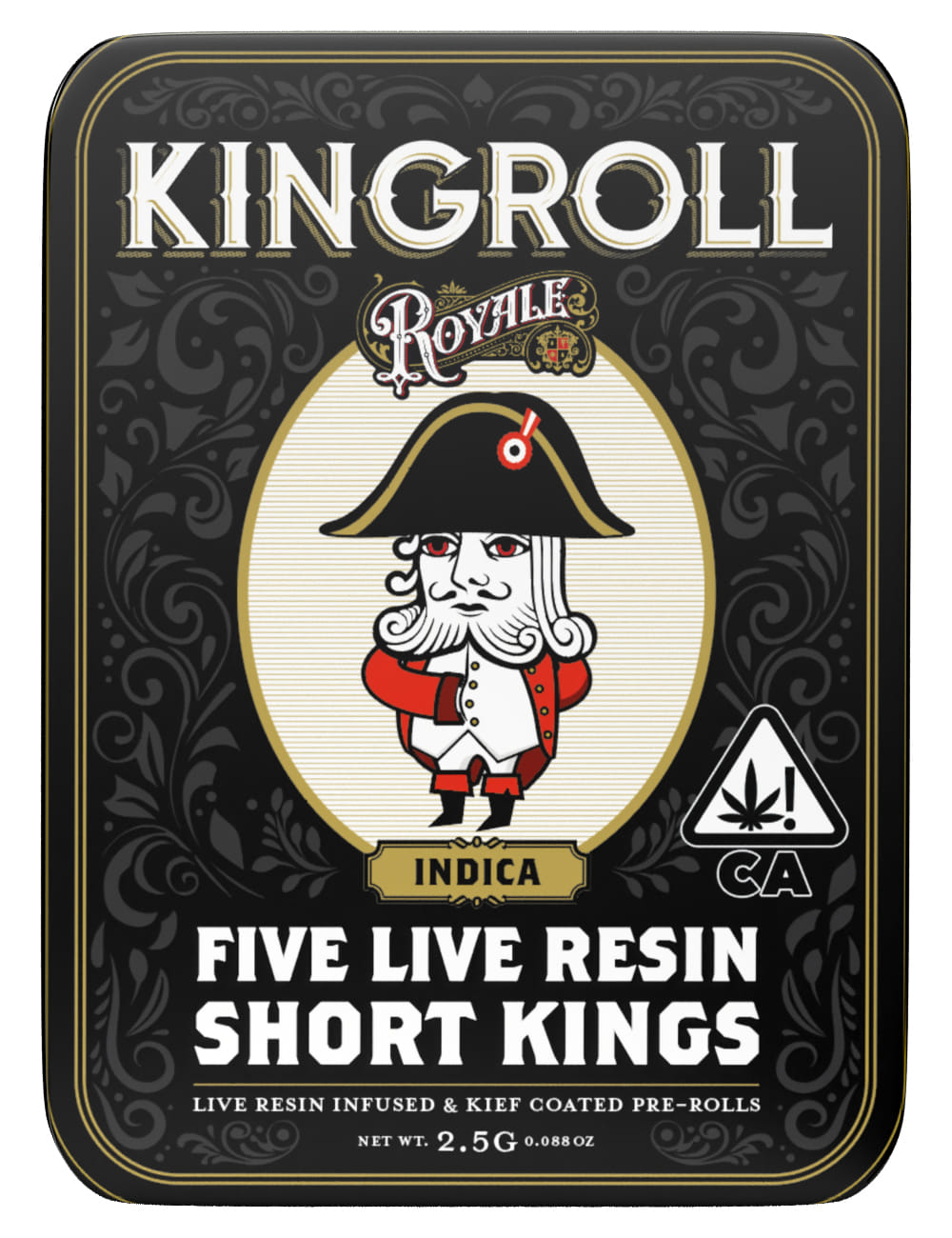 Cherry Mellow Live Resin 'Royale' Infused Kingroll 5pk Prerolls - Kingpen -  - $30 - Preroll