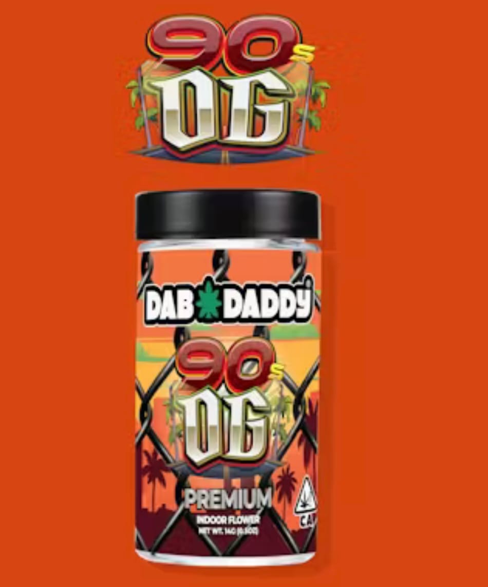 Dab Daddy - 90s OG Flower - 14g - Dab Daddy - Dab Daddy - 90s OG Flower - 14g - $88 - Flower