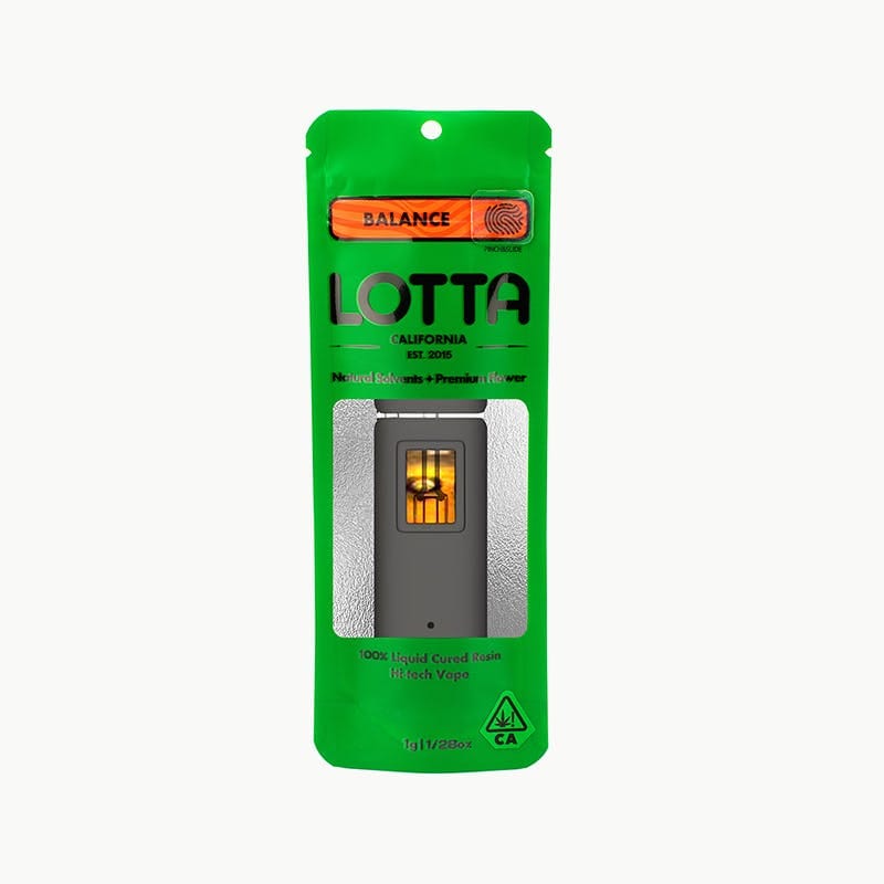 Lotta Flavors - 1g Cured Resin Disposable - LOTTA Farms - 1g Dispo - Hybrid - $23 - All-In-One (Disposables)