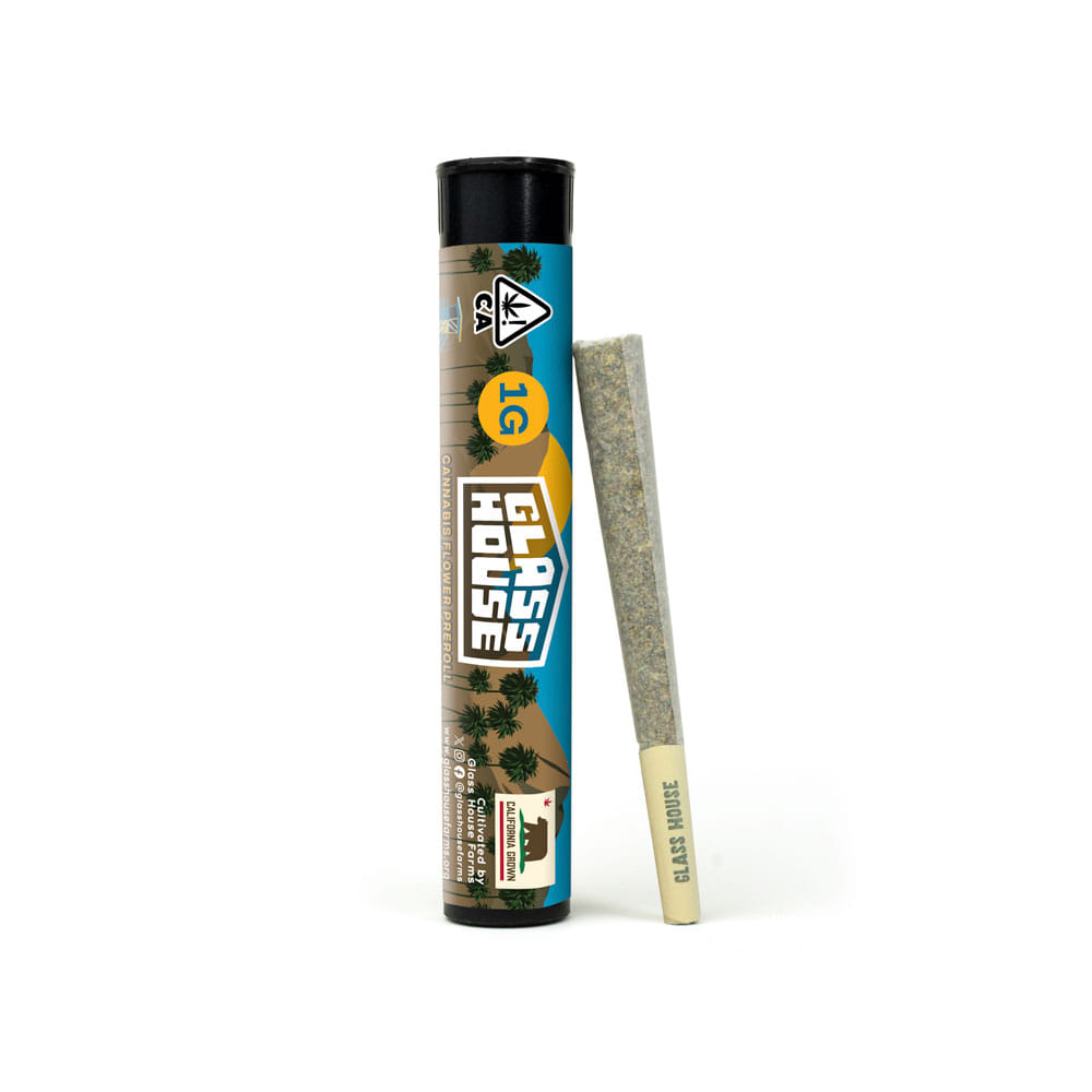 Kosher Kush 1g Indica Preroll - Glass House Farms -  - $6.01 - Pre-Rolls