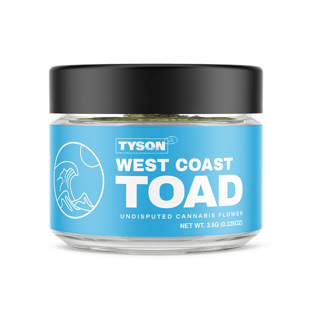 Tyson 2.0 - West Coast Toad 3.5g Flower Jar - Kut Throat Kandy