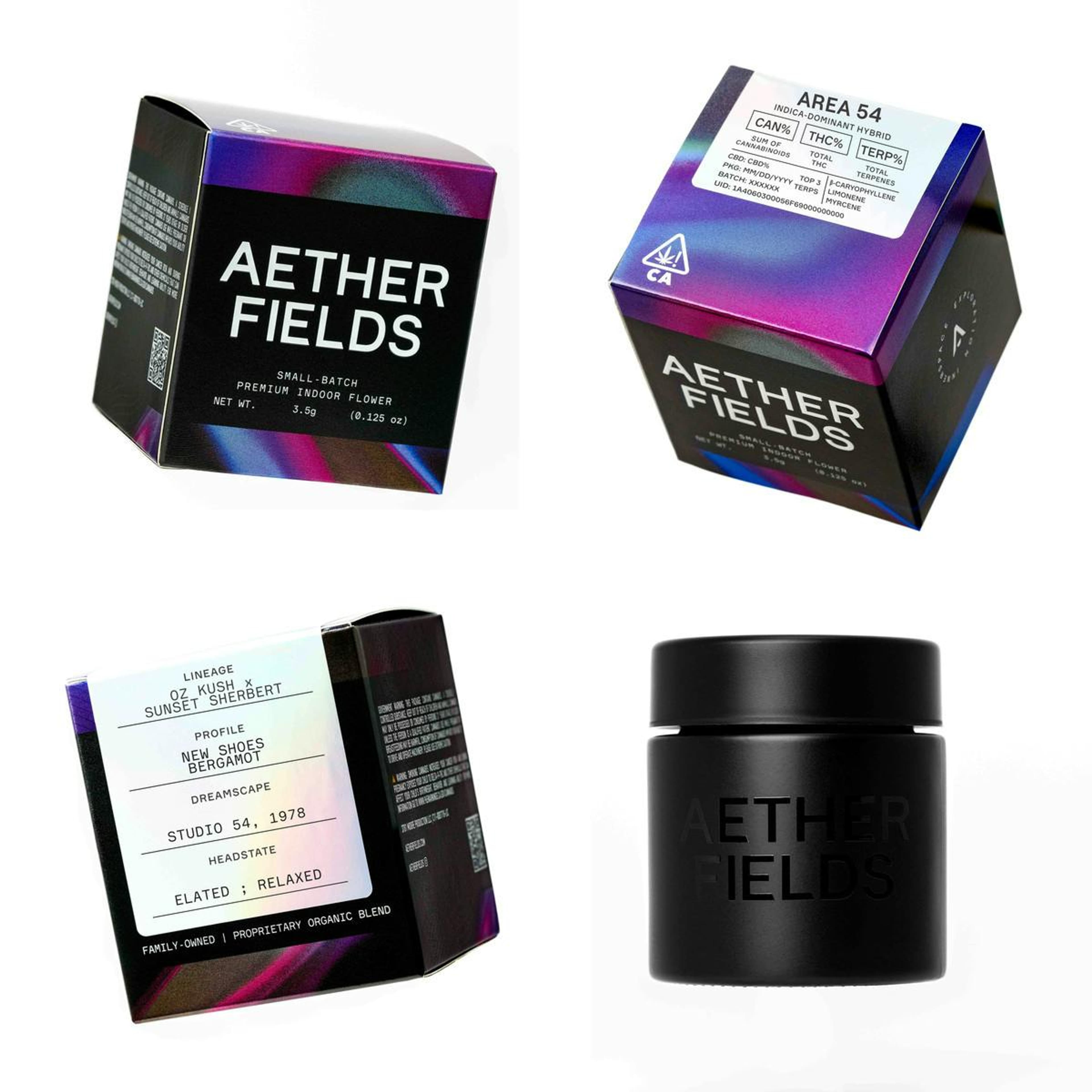 AREA 54 // PREMIUM INDOOR BIGS - 3.5g - AETHER FIELDS - - $43.22 - Flowers