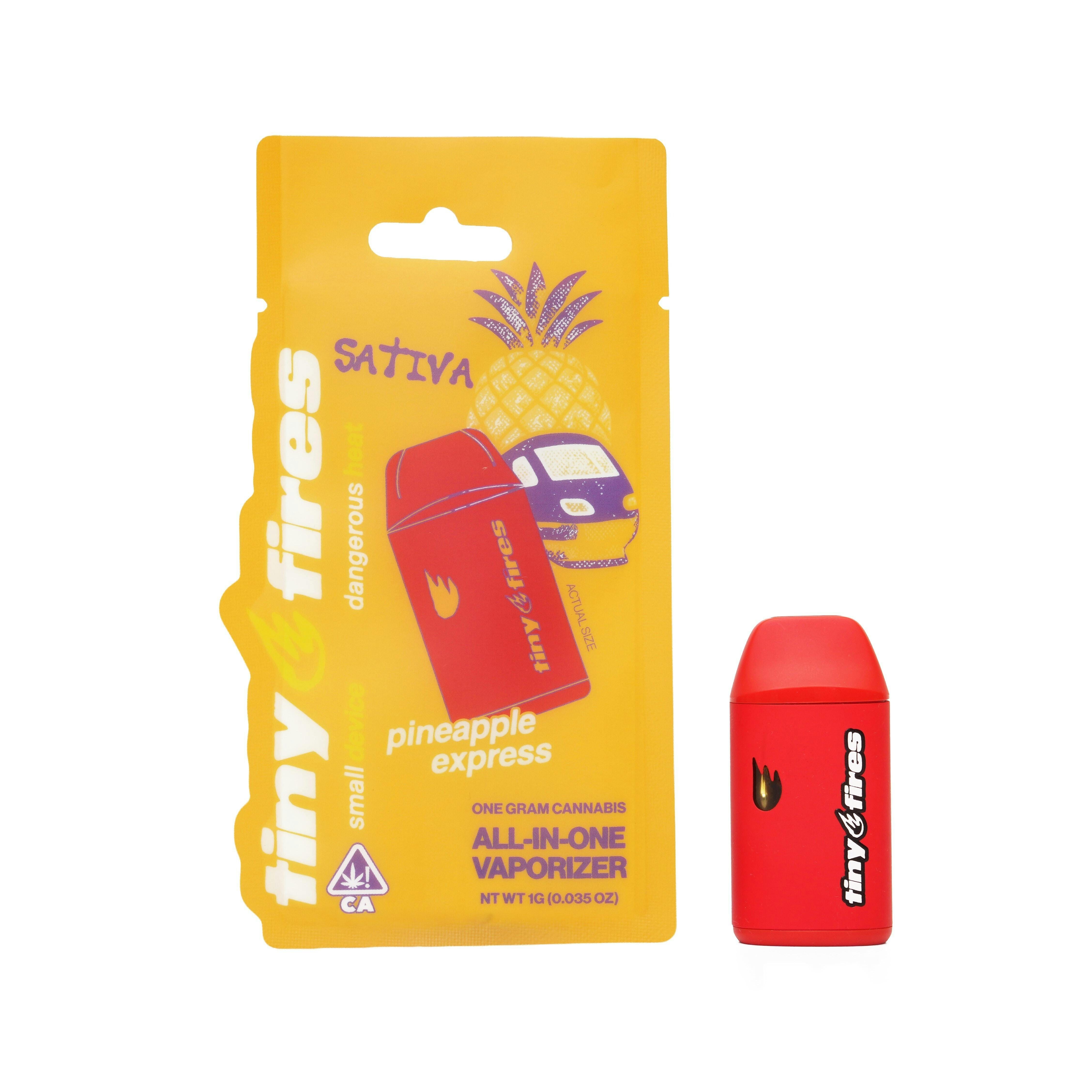 Tiny Fires: Pineapple Express - 1g All-In-One Vape - Tiny Fires -  - $35 - All-In-One Pens