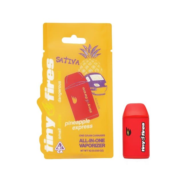 Tiny Fires - Pineapple Express AIO 1g Cart