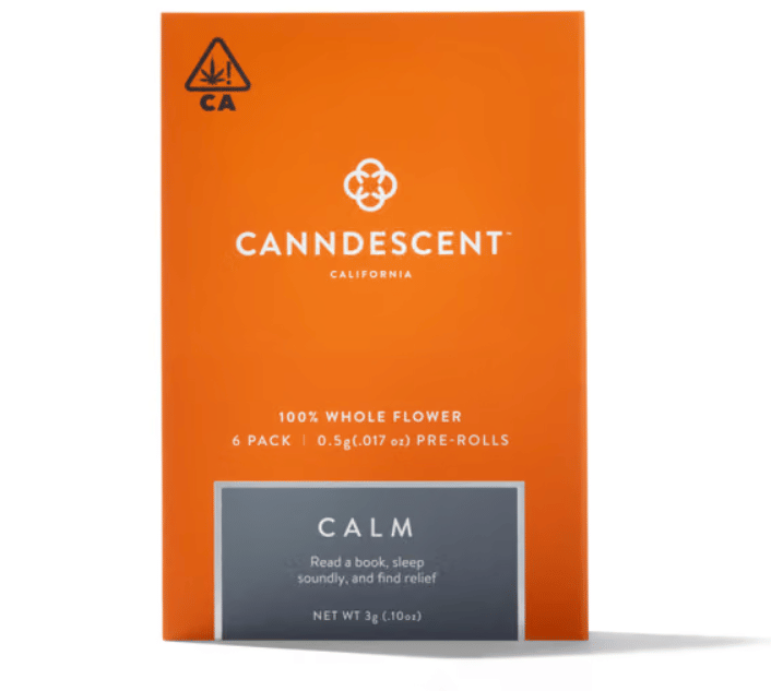 Calm (Midnight Silk) 6-pack - 3g - Canndescent -  - $45 - Pre-Rolls