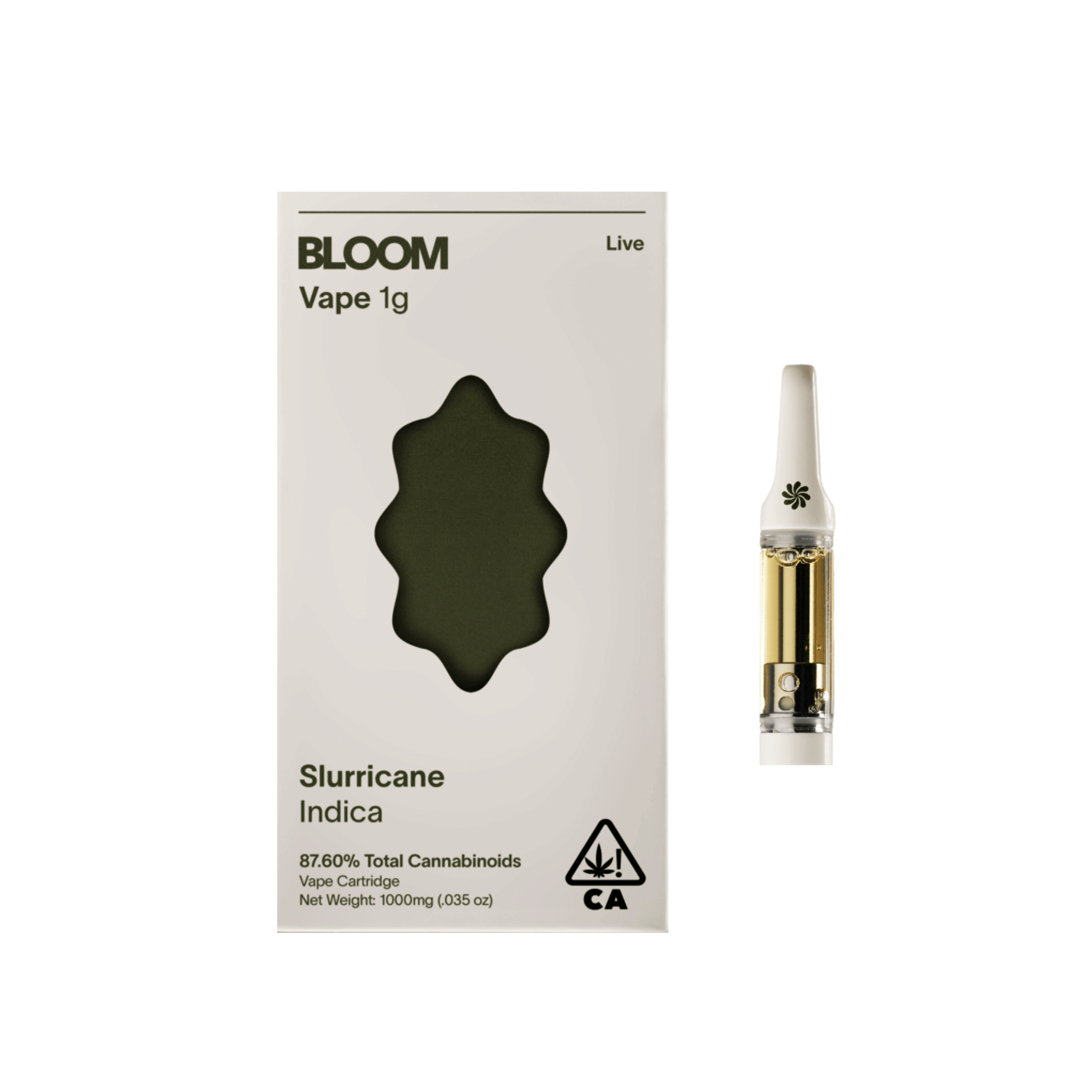 Live | Slurricane Cartridge - 1g - Bloom -  - $30 - Cartridges / Pods