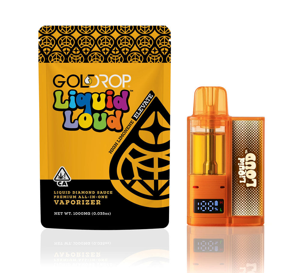 California Orange - 1.5g Liquid Loud Diamond Sauce - Gold Drop - 1.5g Dispo - Sativa - $42 - All-In-One (Disposables)
