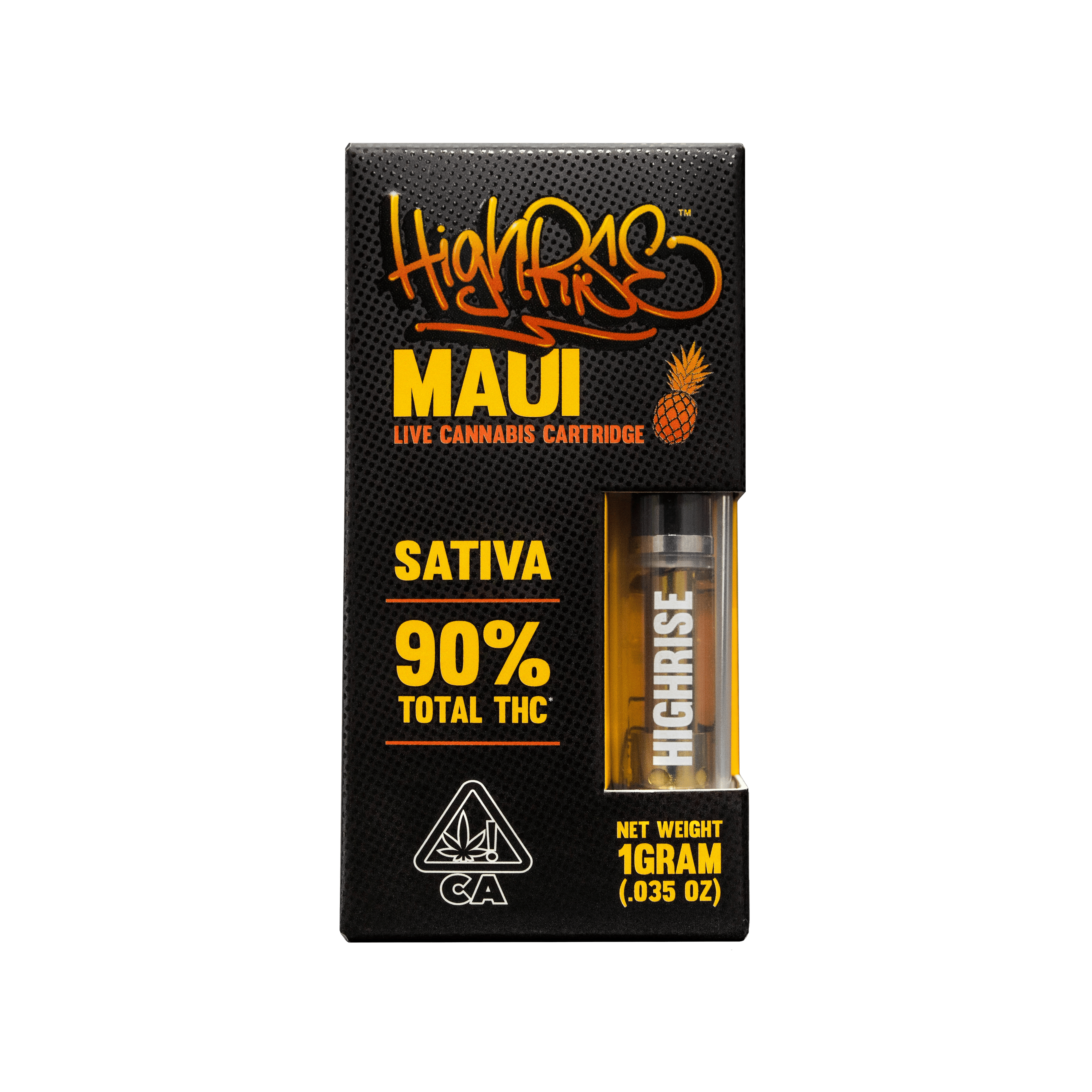Maui Live Cartridge - HighRise - Gram - $25 - Cartridges