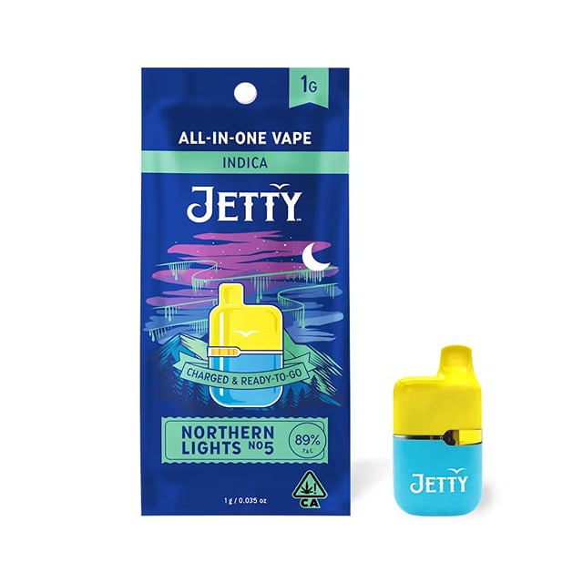 Northern Lights #5 - 1G Mini Tank Vape AIO (High THC)