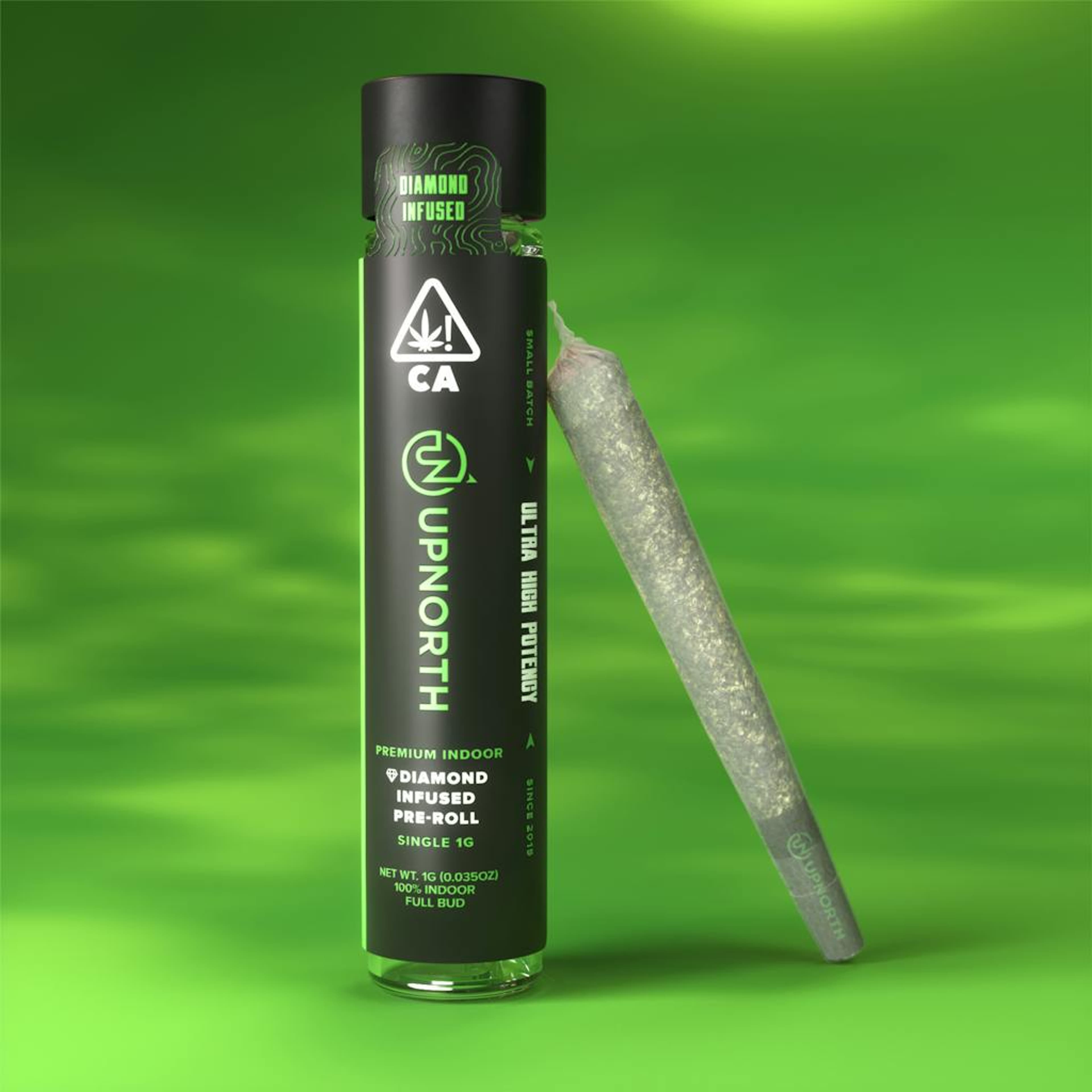 Skunk #1 - 1g Diamond Infused Preroll - UpNorth - 1g Diamond PR - Hybrid - $16 - Infused Preroll