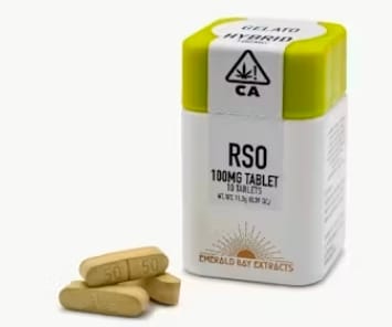 100mg Tablets - Hybrid - Gelato - 1000mg Package - Emerald Bay Extracts -  - $70 - Edibles