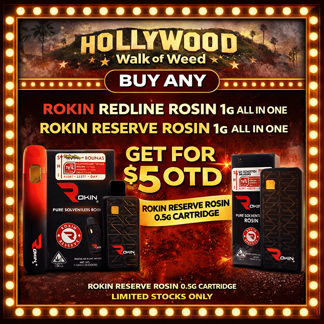 Rokin Redline Rosin 1g All In One - Residual Sugar