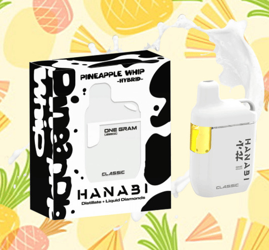 Pineapple Whip Disposable 1g - Hanabi - White Disposable - $28 - Vapes