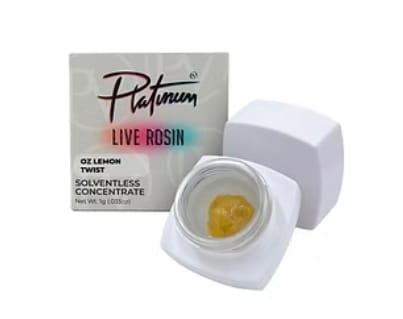 Platinum Vape - 1g Live Rosin Badder - LA Kush Cake -  - $24.99 - Concentrates