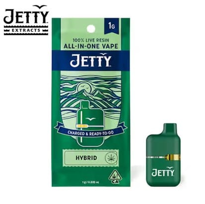 Jetty AIO - Cadillac Rainbows - Live Resin (All-In-One) - 1g - Jetty Extracts - AIO - $35.99 - Disposable Vape Pens (All In One)