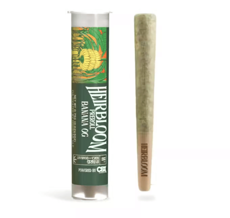 Heirbloom - Banana OG (IH) Pre-Roll | Heirbloom by CBX - .75g - Cannabiotix (CBX) -  - $13 - Pre-Rolls