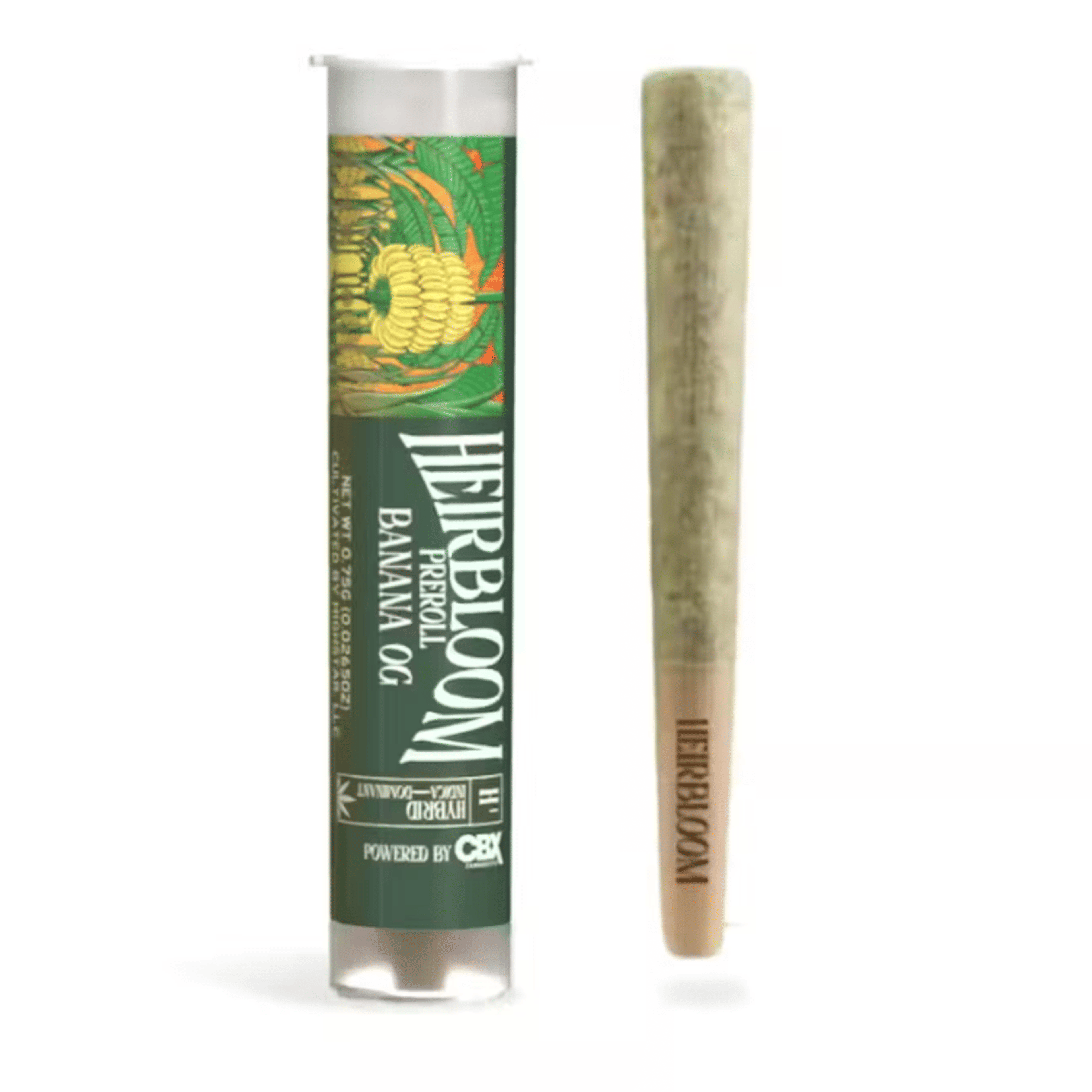 Heirbloom - Banana OG (IH) Pre-Roll | Heirbloom by CBX - .75g - Cannabiotix (CBX) - - $13 - Pre-Rolls
