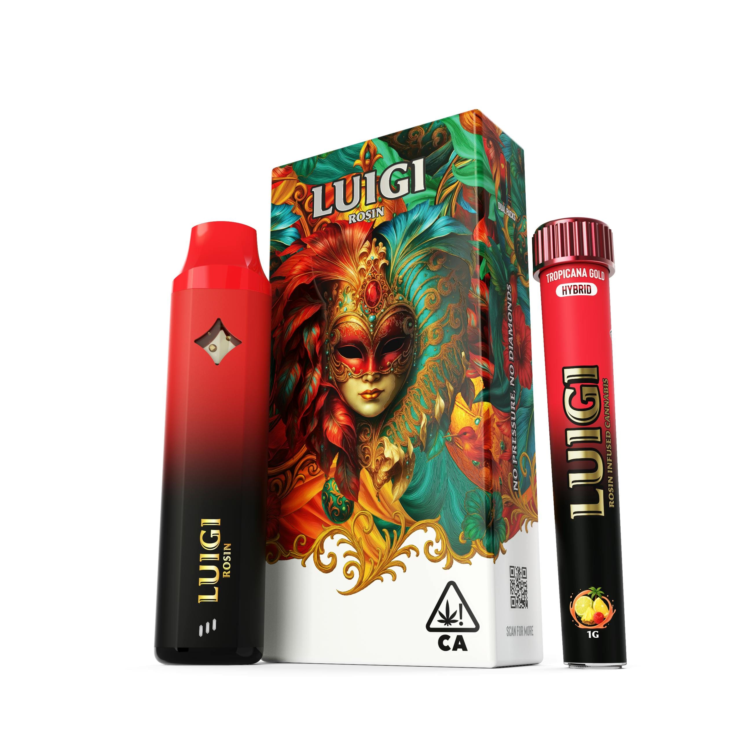 Tropicana Gold 1g Rosin Dual Pack V1 - Luigi -  - $55 - Ready To Use Vapes