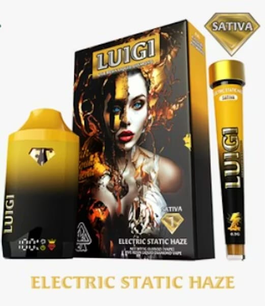 PART 2 OF 2: Electric Static Haze (S) Infused Preroll - 0.5g - Luigi - Electric Static Haze (S) - $5 - Pre-Rolls