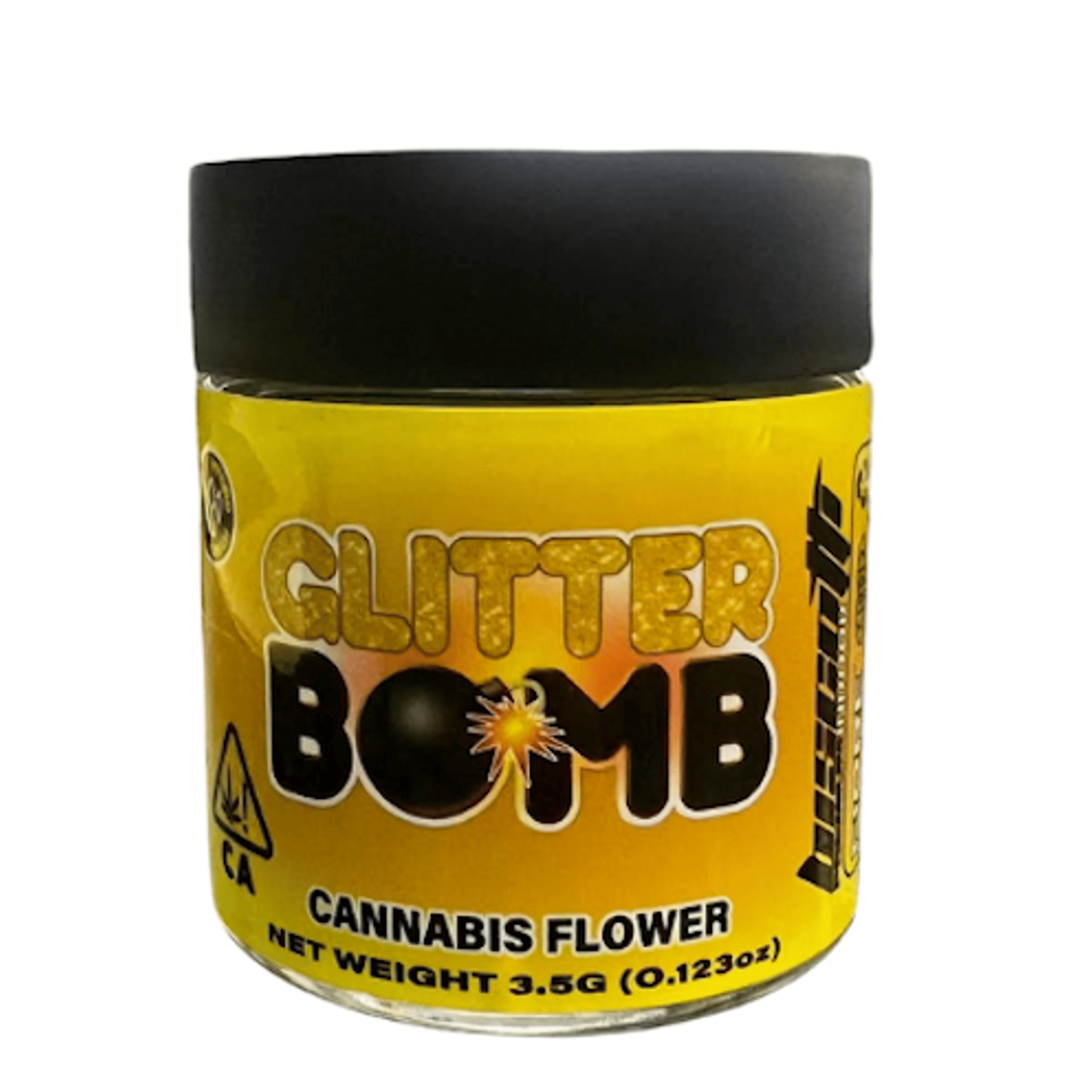 Glitter Bomb - 3.5g - Biscotti - Eighth Hybrid - $25 - Flower/Infused Flower (3.5 Grams)