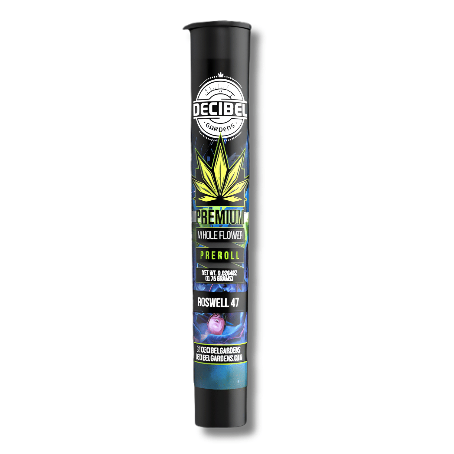 Roswell 47 .75g Preroll - Decibel Gardens -  - $11 - Preroll