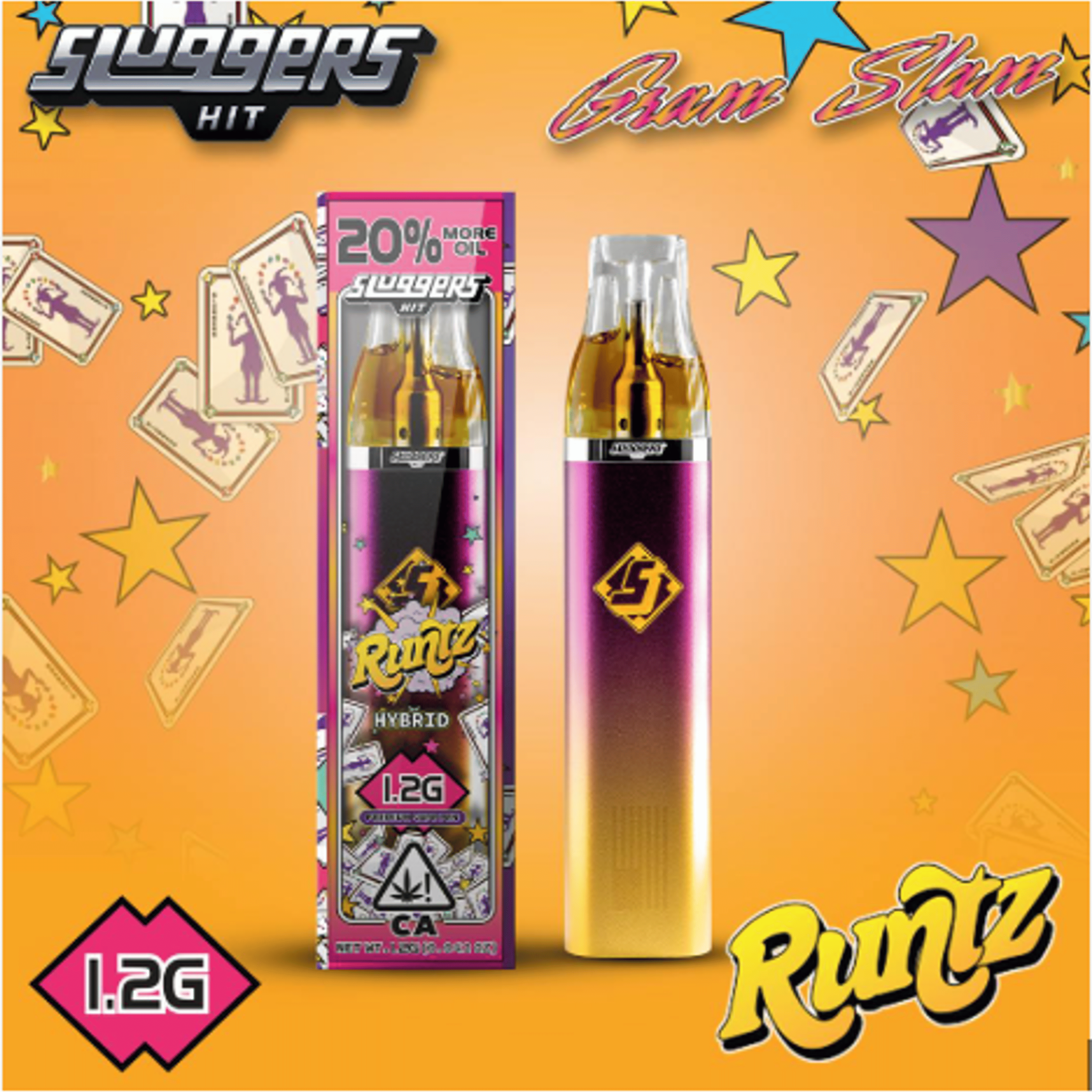 Runtz Disposable 1.2g - Sluggers - Disposable - $36 - Vapes