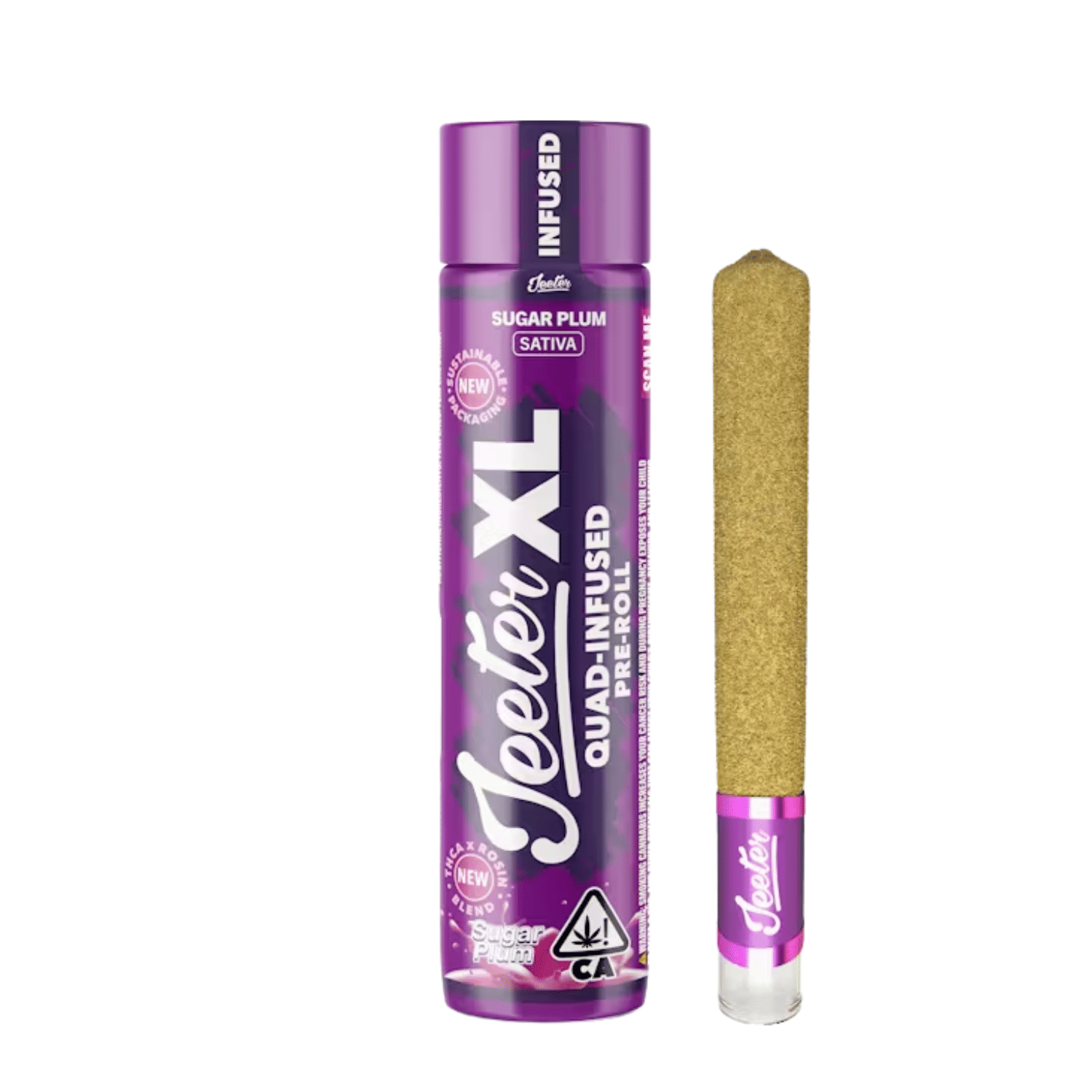 Sugar Plum XL Infused 2g Preroll - Jeeter -  - $32.74 - Preroll