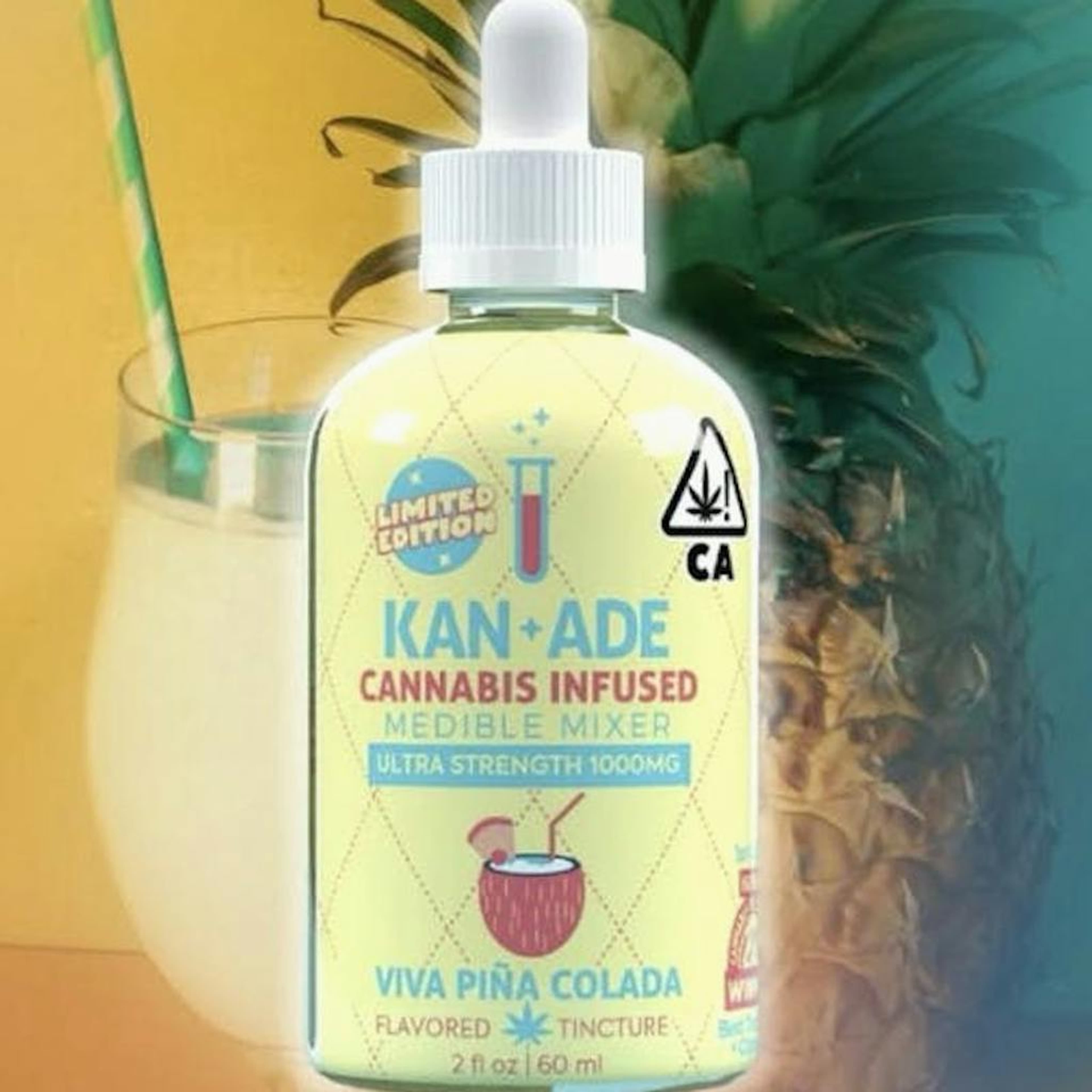 ***Viva Pina Colada - 1000mg Tincture - KAN+NADE - 1000mg Tincture - $33 - Tinctures/Capsules