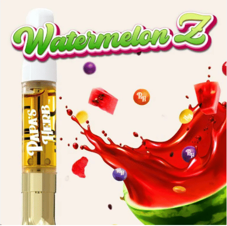 Watermelon Z Vape Cart 1g - Papa's Herb - Cart - $25 - Vapes