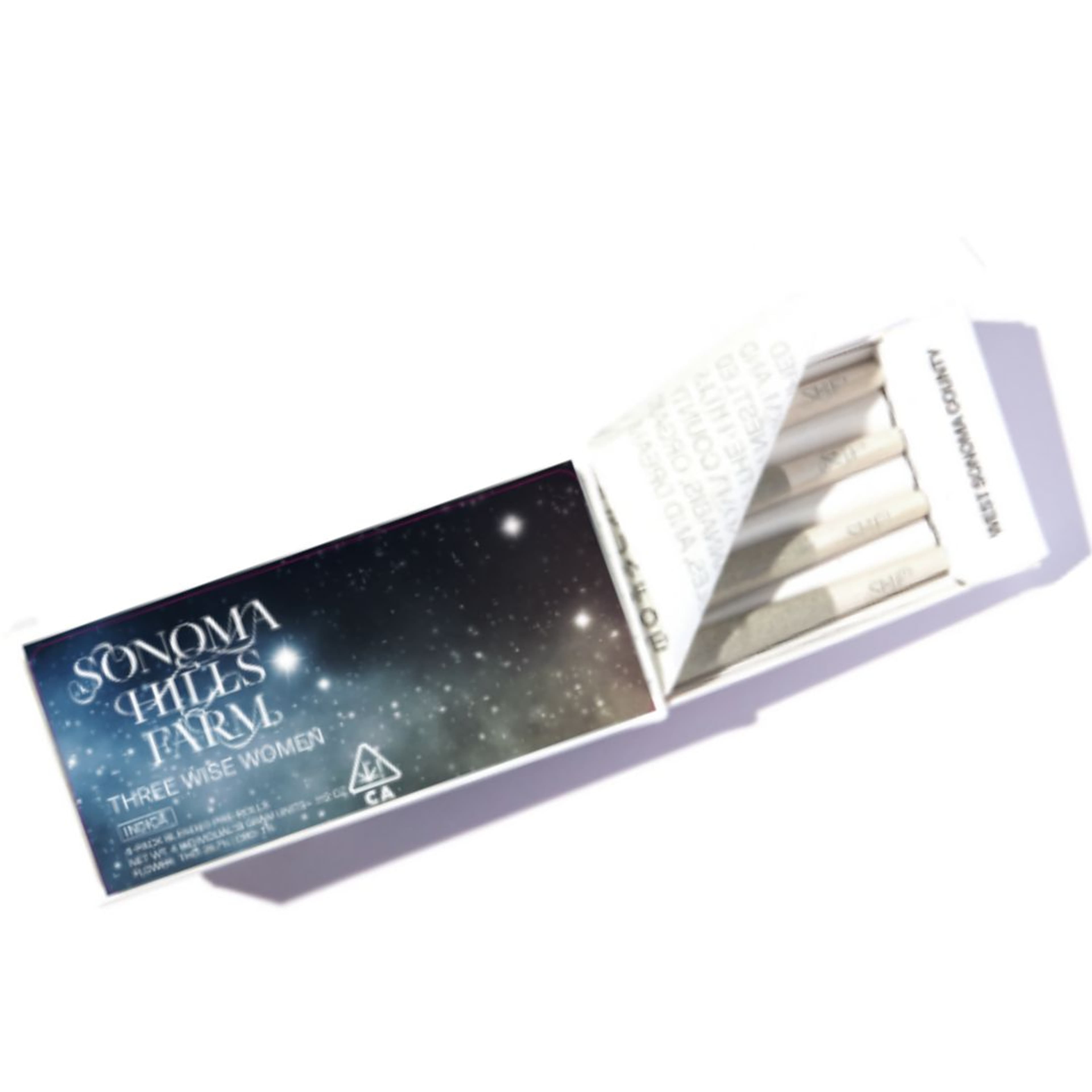 Three Wise Women - 4 Pack Pre-Rolls, 3.2g - Sonoma Hills Farm - - $26 - Pre-Rolls