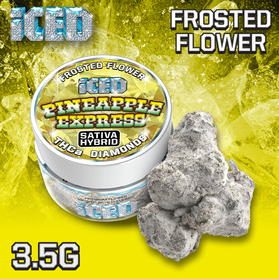 Pineapple Express - 3.5g Infused Flower - ICED - 3.5g Infused - Sativa - $33 - Flower/Infused Flower (3.5 Grams)