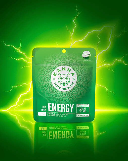 Citrus Splash 1:1 ENERGY Gummies - 10pk 100mg